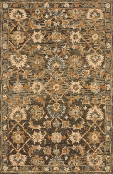 Loloi Victoria VK-08 Dk Taupe Multi Rug