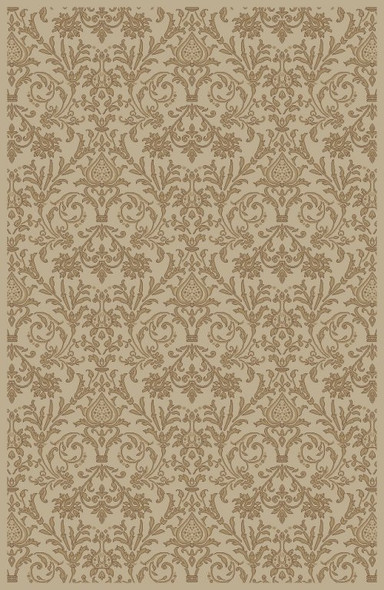 Concord Jewel 4942 Damask Ivory Area Rug