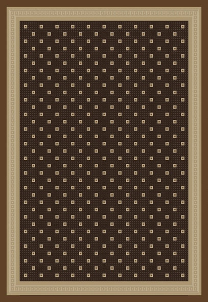 Concord Jewel 5428 Athens Brown Area Rug