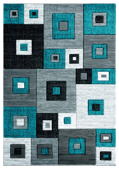 United Weavers Bristol 2050 10269 Cicero Turquoise Rug