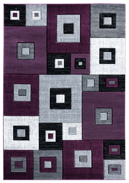 United Weavers Bristol 2050 10282 Cicero Plum Rug