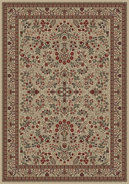 Concord Persian Classics 2092 Sarouk Ivory Area Rug