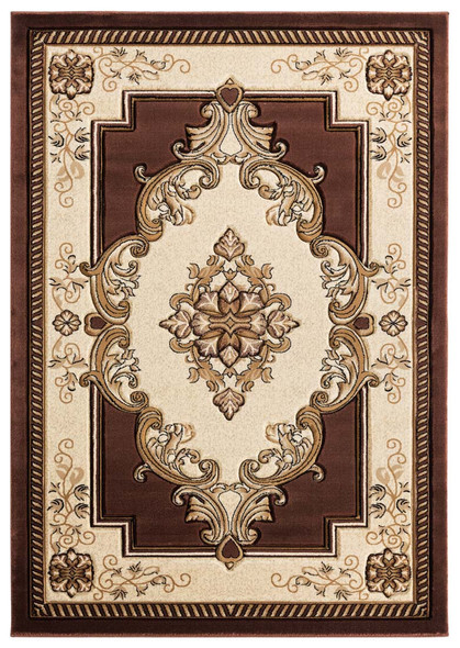 United Weavers Bristol 2050 10551 Fallon Chocolate Rug