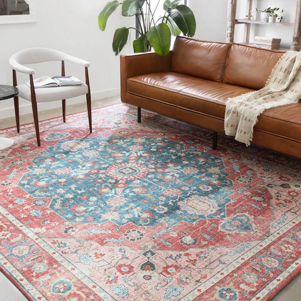 Loloi Skye SKY-05 Brick Ocean Rug