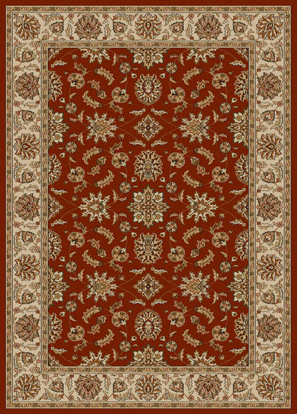 Como 1592 Brick Rug by Radici
