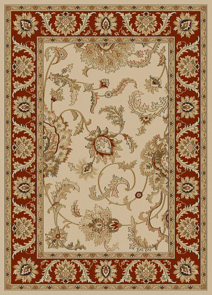 Como 1621 Ivory Brick Rug by Radici