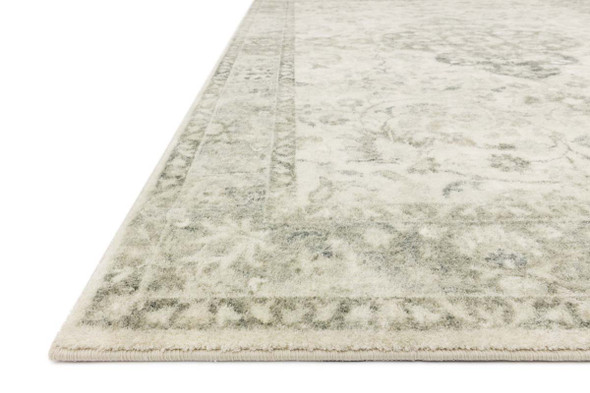 Loloi Rosette ROS-02 Ivory Silver Rug