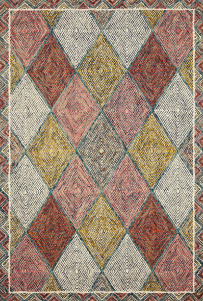 Loloi Spectrum SPE-02 Turquoise Fiesta Rug