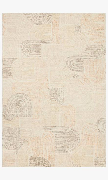 Loloi Milo MLO-02 Peach Pebble Rug