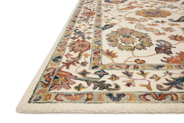 Loloi Padma PMA-01 White Multi Rug