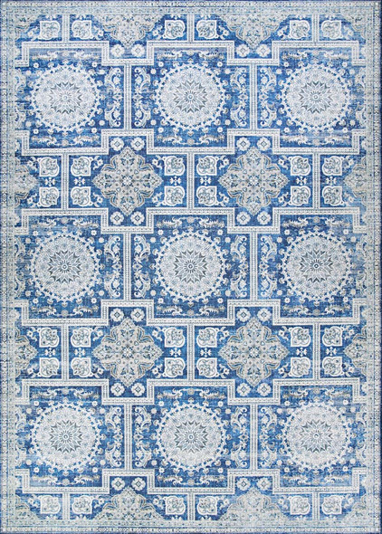 Couristan Pasha Sari 5077-0177 Sapphire Rug