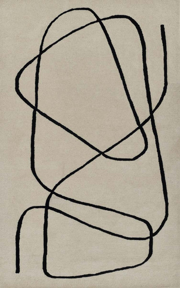 Momeni Simba SIM-8 Ivory Rug