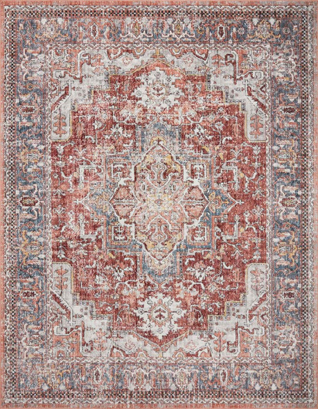 Loloi Cassandra CSN-01 Rust Multi Rug