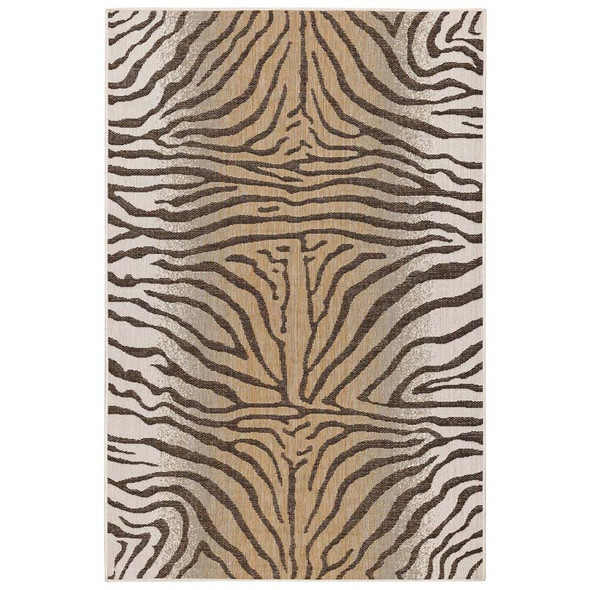 TransOcean Carmel 8431 12 Zebra Sand Rug