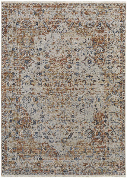 Feizy Kaia 39HVF Beige Multi Rug