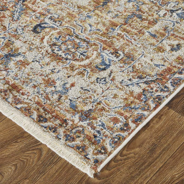 Feizy Kaia 39HVF Beige Multi Rug
