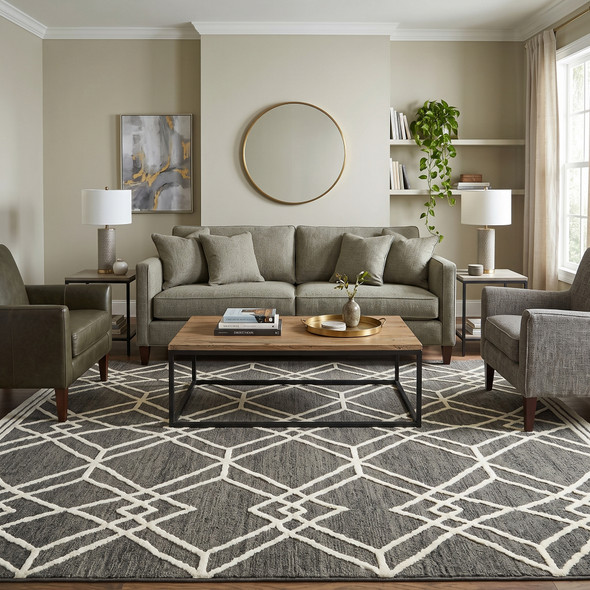 Amer Vista VIS-1 Duncan Gray Rug