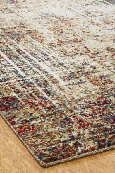 Kalaty Theory TY-673 Ivory Crimson Rug