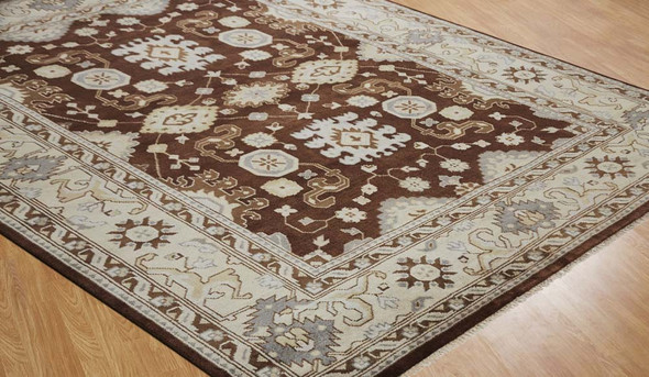 Kalaty Umbria US-111 Sienna Ivory Rug