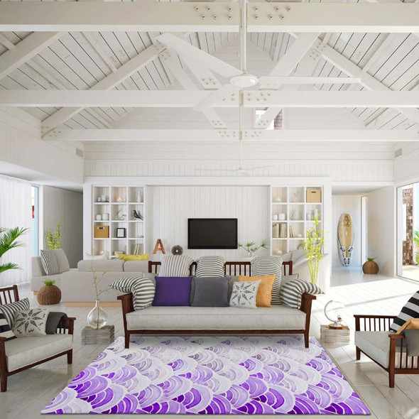 Dalyn Seabreeze SZ5 Violet Rug