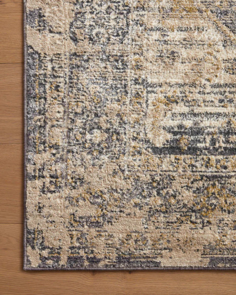 Loloi Indra INA-03 Charcoal Natural Rug