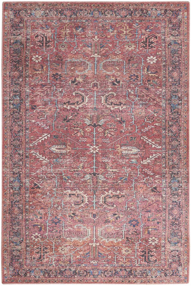 Nourison Nicole Curtis Series 1 SR102 Brick Rug