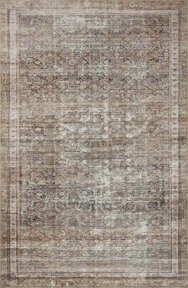 Chris Loves Julia x Loloi Jules JUL-09 Ink Terracotta Rug