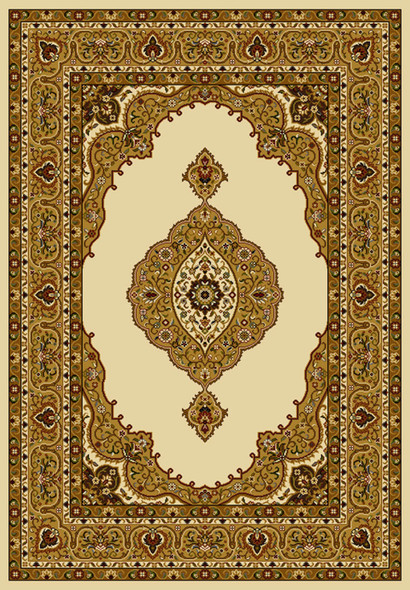 U.W. Affinity 750-01215 Pervana Ivory Rug