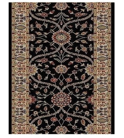 Brilliance BRI-05 Black Carpet Stair Runner