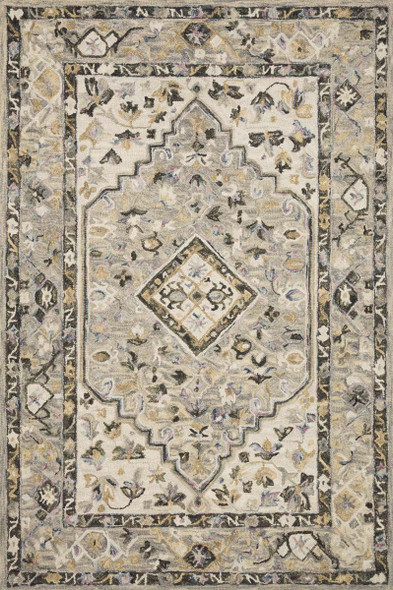 Loloi Beatty BEA-01 Grey Ivory Rug