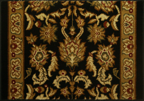 Drummond DRU-01 Black Carpet Stair Runner