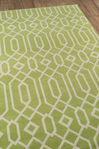 Momeni Baja BAJ-3 Links Green Rug