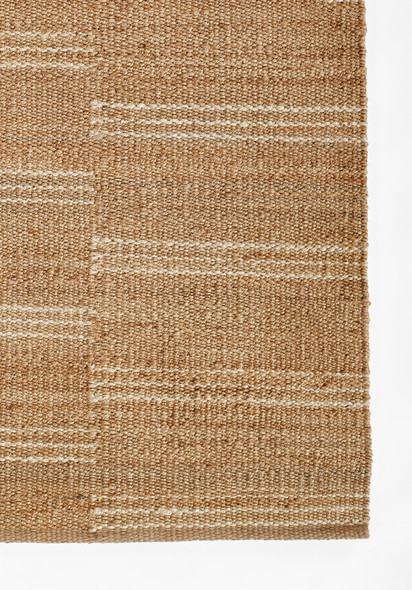 Momeni Erin Gates Crescent CRE-1 Broken Stripe Natural Rug