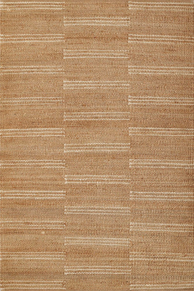 Momeni Erin Gates Crescent CRE-1 Broken Stripe Natural Rug