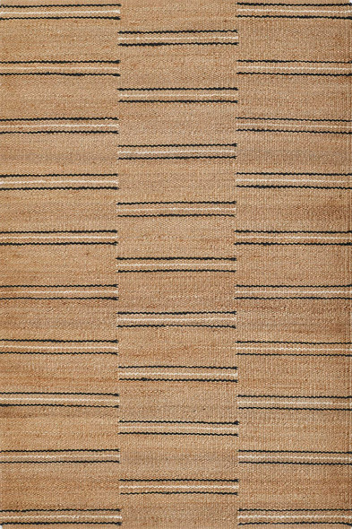 Momeni Erin Gates Crescent CRE-2 Broken Stripe Natural Rug