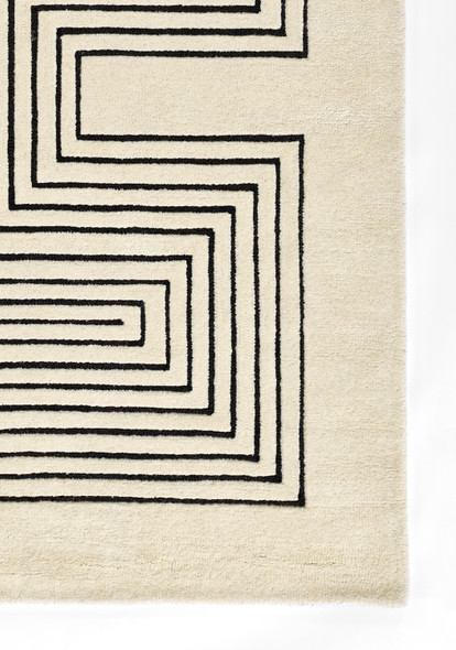 Momeni Simba SIM-3 White Rug