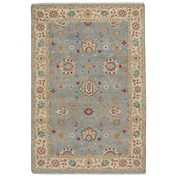 Capel Sarah 1096-450 Blue Beige Rug