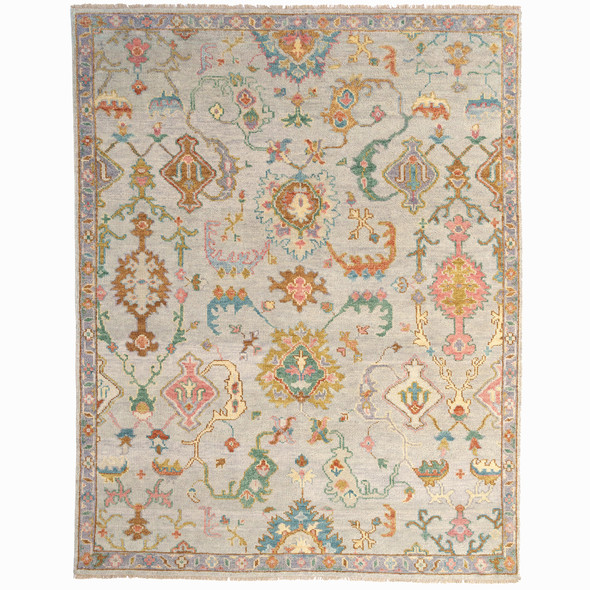Capel Elan 1220-225 Green Multi Rug