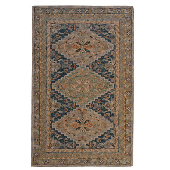 Capel Shakta-Kazak 2557-240 Caribbean Rug