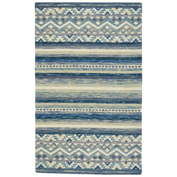 Capel Shakta-Kelim 2569-440 Blue Rug