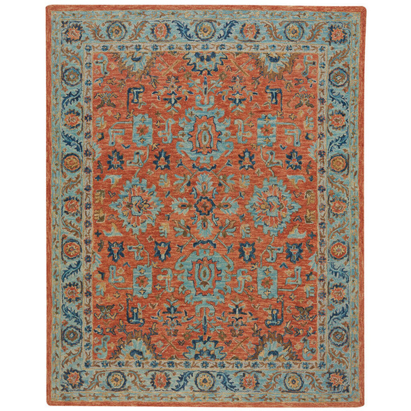 Capel Shakta-Avondale 2575-860 Cinnamon Blue Rug