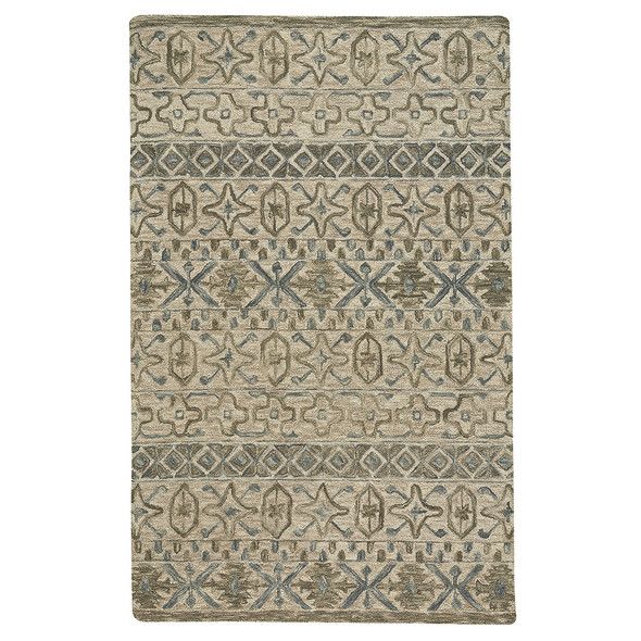 Capel Lincoln 2580-740 Buff Blue Rug