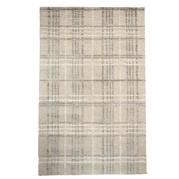 Capel Scottish Plaid 3100-320 Grey Rug