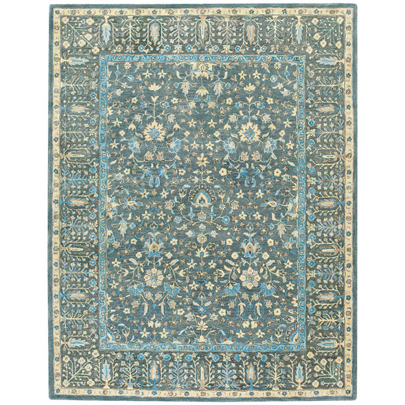 Capel Smyrna-Persian Cedars 3157-400 Blue Rug
