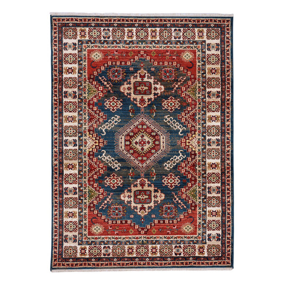 Capel Litaker-Kazak 3923-470 Dark Blue Rug