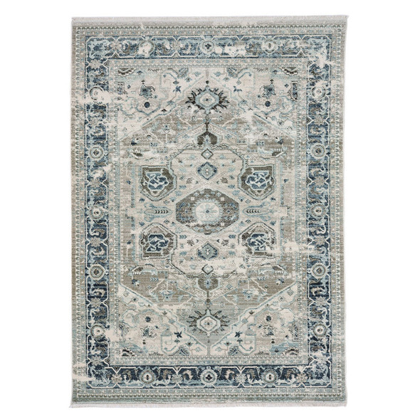 Capel Alden Heriz 3942-330 Silver Grey Rug