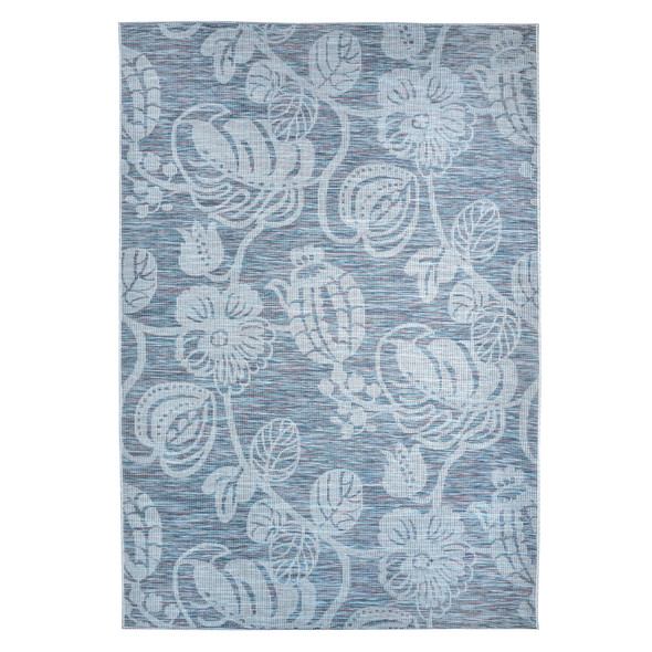 Capel Fiery 4653-450 Azure Multi Rug