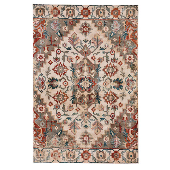 Capel Taraji Kazak 4852-930 Ivory Multi Rug