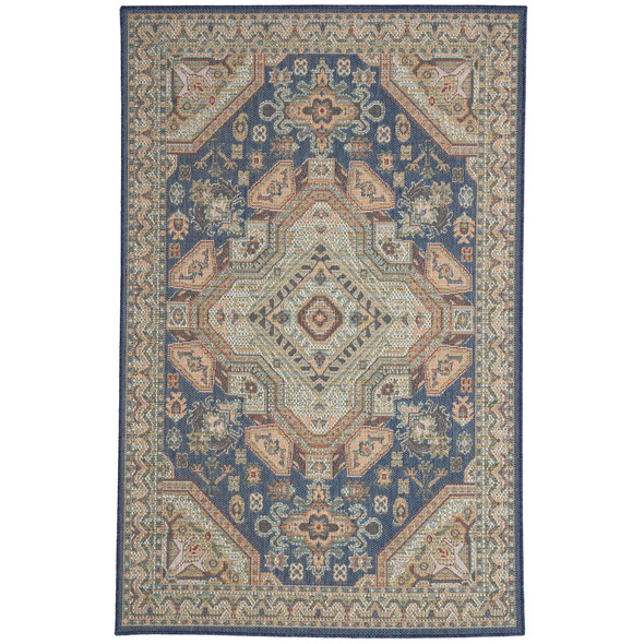 Capel Sanibel-Tabriz 5101-475 Blue Rug