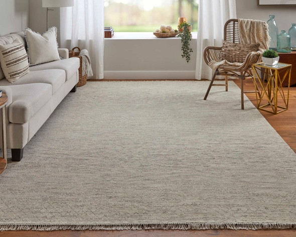 Feizy Branson 69BQF Ivory Pink Gray Area Rug